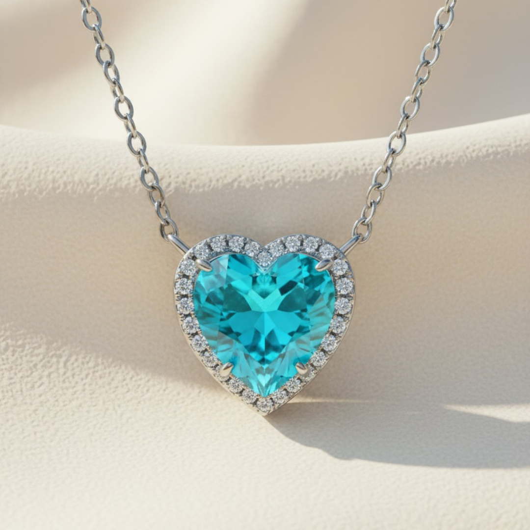 אהבה נוצצת: תליון לב יוקרתי שמספר סיפור