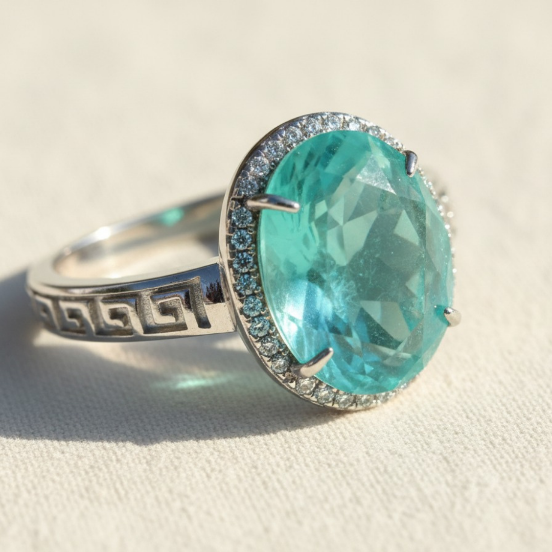 טבעת פראיבה 925 יוקרתית