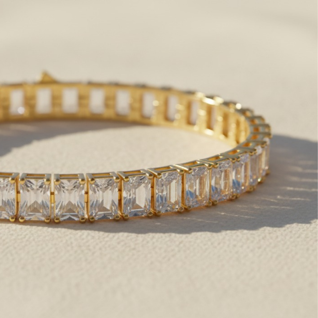 צמיד טניס NY - ברק יוקרתי בלוק ניו-יורקי